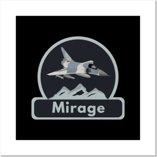 Mirage French Jet Fighter Posters and Art